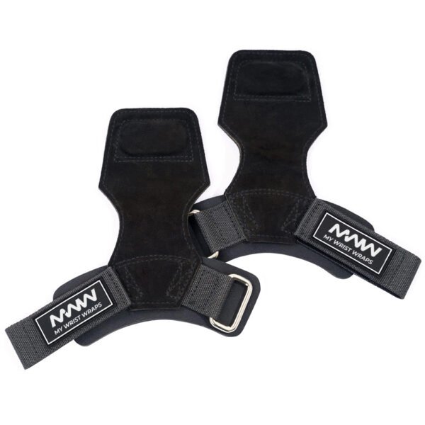 Leather Weight Lifting Wrist Wraps Grips