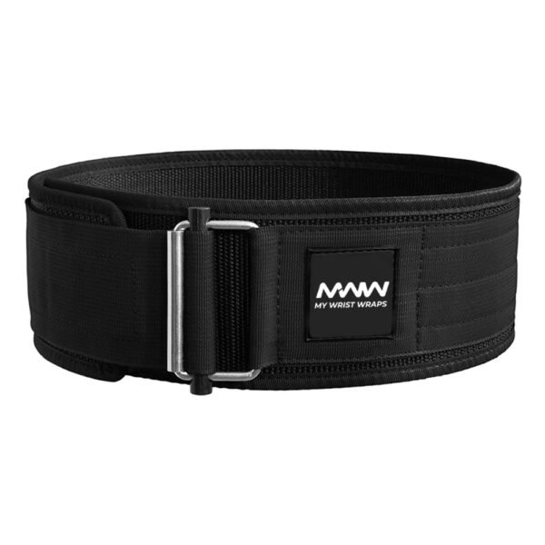 Nylon Weightlifting Belt Black