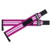 Purple with Two White Strips Training Wrist Wraps