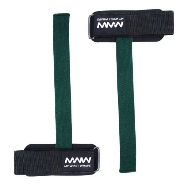 Green Power Lifting Straps