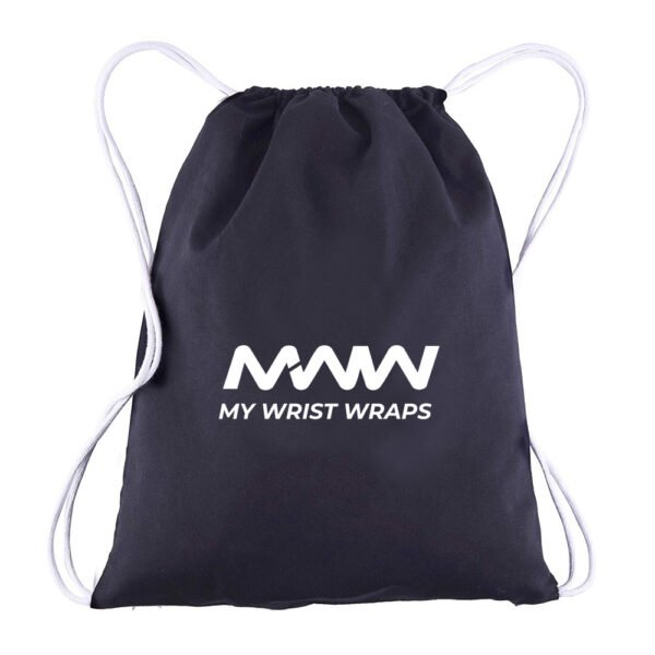 Black Drawstring Bag