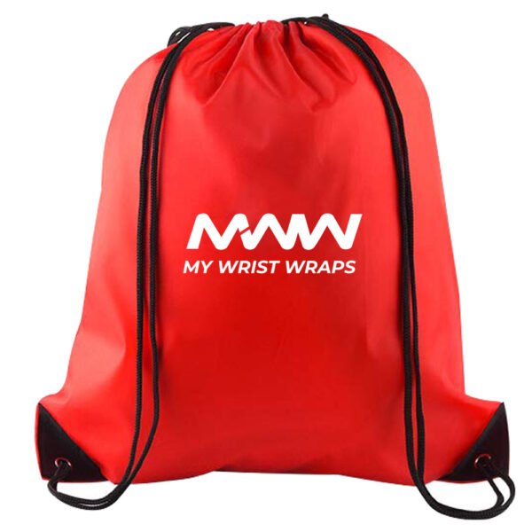 Red Drawstring Bag