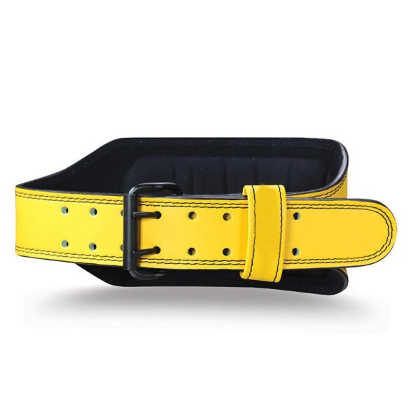 Yellow Leather Belt