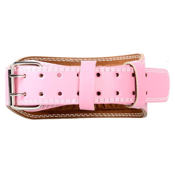 Pink Leather Belt